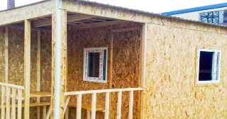 Сарай из дерева под ключ в Саяногорске – строительствопо цене от 41364 рублей