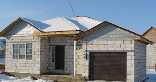 Одноэтажные дома из пеноблоков под ключ в Саяногорске - от 134433 рублей